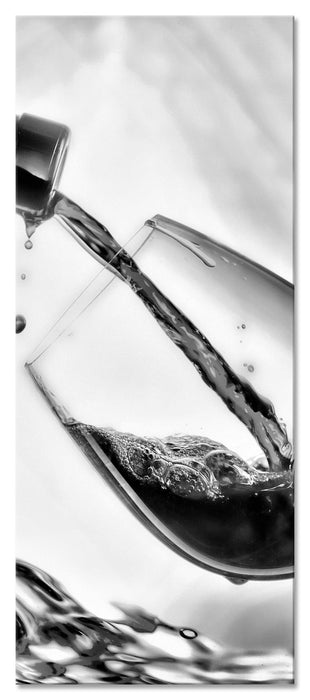 Pixxprint Wein, Glasbild Panorama