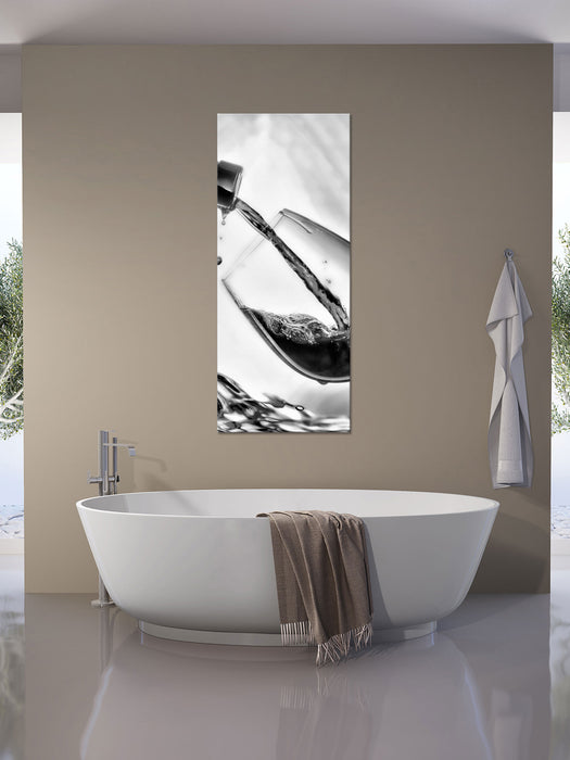 Pixxprint Wein, Glasbild Panorama Zeitlich begrenztes Angebot