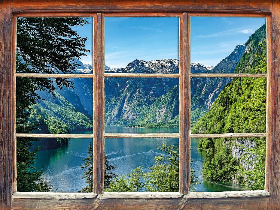 Pixxprint Blick auf den Königssee, 3D Wandtattoo Sonderangebote