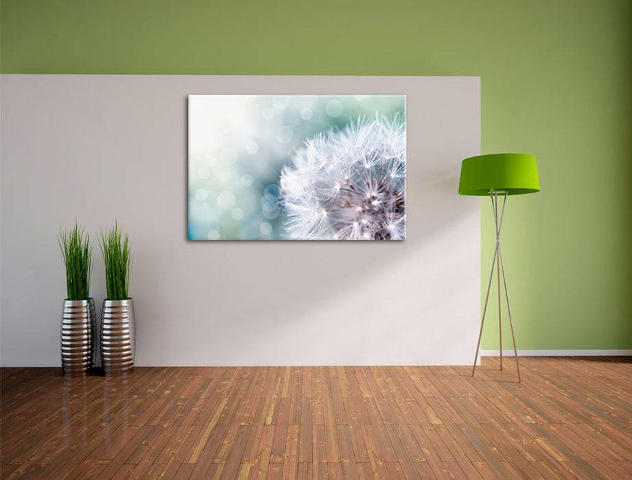 Pixxprint Kleine Pusteblume, Leinwandbild Sonderangebot