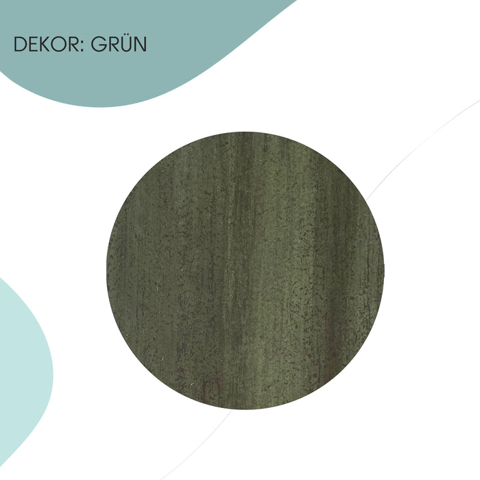 Pixxprint Spiegelrahmen Moderna Farbe: Grün | Wandspiegel in 11 Größen Neueste Mode