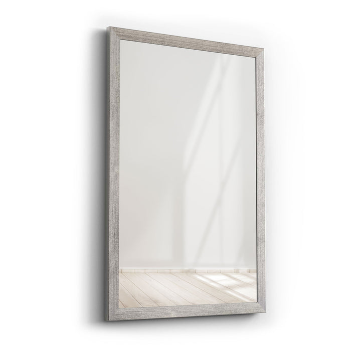 Pixxprint Spiegelrahmen Klassiko, Farbe: Aluminium Vintage | Wandspiegel in 11 Größen