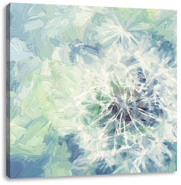 Pixxprint Löwenzahn Nahaufnahme, Leinwandbild Clearance-Verkauf