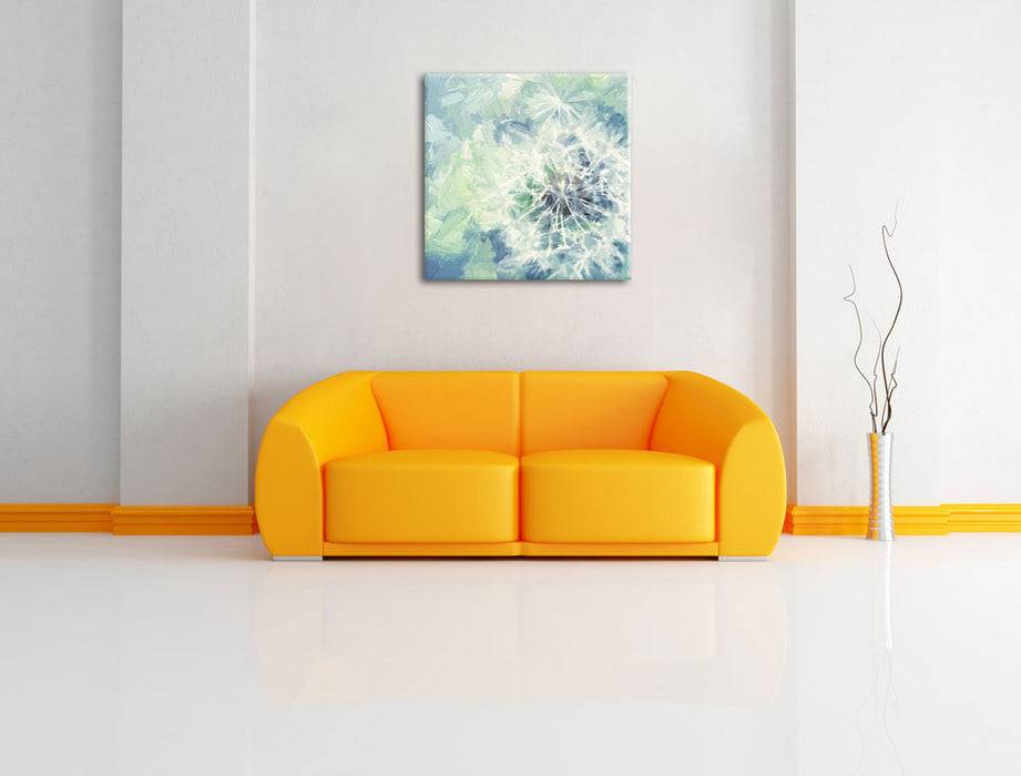 Pixxprint Löwenzahn Nahaufnahme, Leinwandbild Clearance-Verkauf