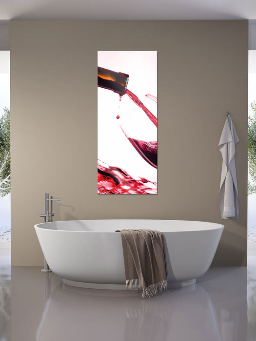 Pixxprint Wein, Glasbild Panorama Günstig kaufen