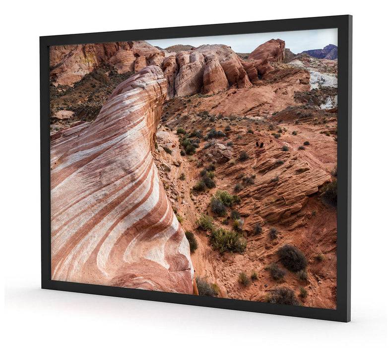 Pixxprint Atemberaubender Grand Canyon, Poster mit Bilderrahmen Fabrikpreis