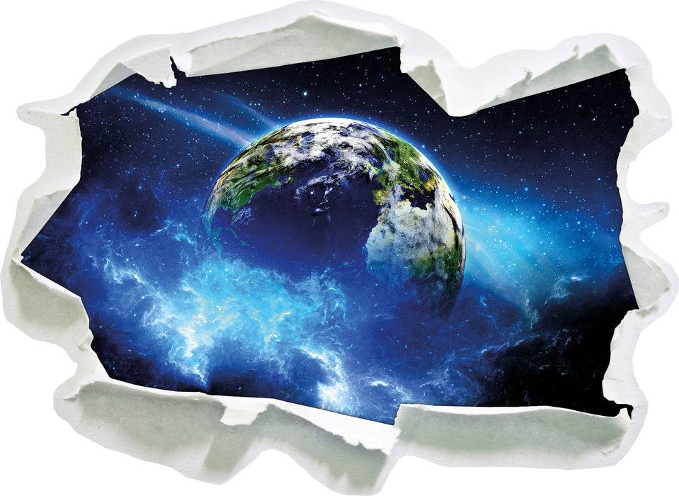 Pixxprint Planet Erde, 3D Wandtattoo Wochenangebot