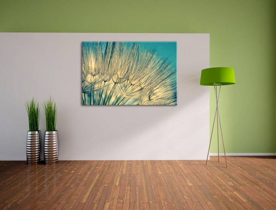 Pixxprint Pusteblumen, Leinwandbild Speichern exportieren