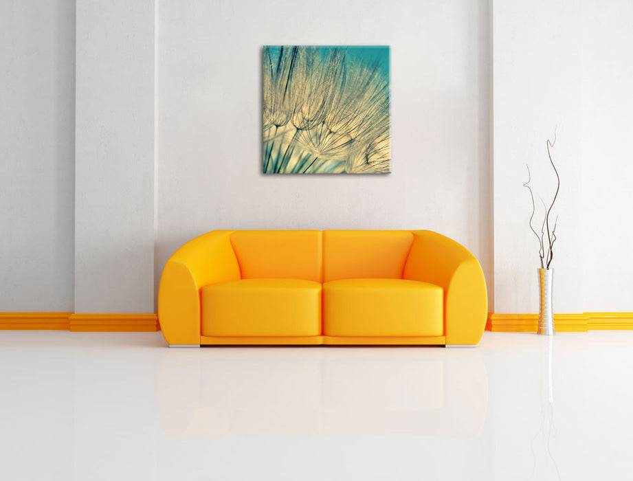 Pixxprint Pusteblumen, Leinwandbild Speichern exportieren