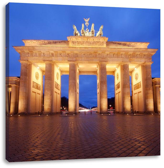 Pixxprint Brandenburger Tor, Leinwandbild Günstig kaufen