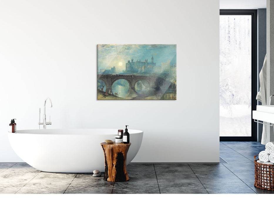 Pixxprint William Turner - Moela Agsa, Glasbild Lagerräumung