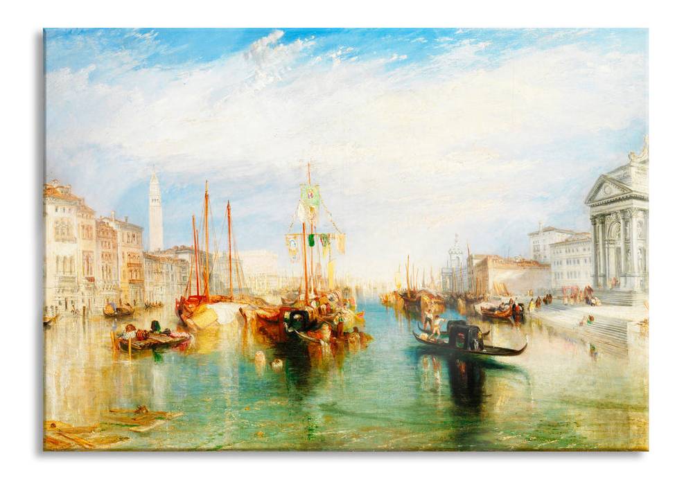 Pixxprint William Turner - Venice from the Porch of Madonna dell, Glasbild