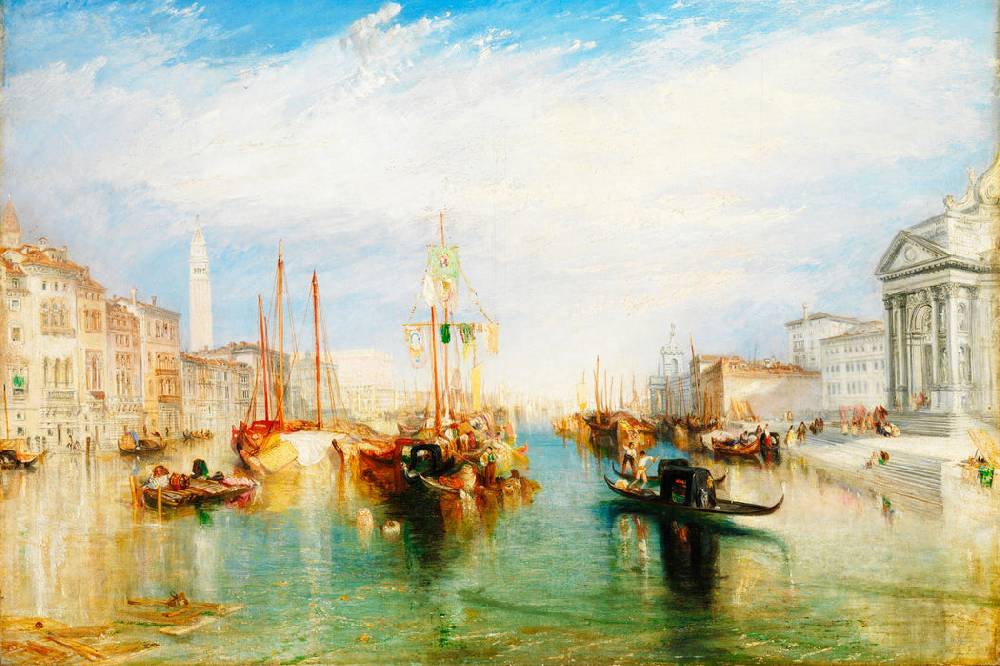 Pixxprint William Turner - Venice from the Porch of Madonna dell, Glasbild Neueste Mode