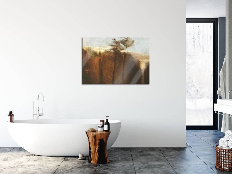 Pixxprint William Turner - An Avenue of Trees , Glasbild Blitzangebot