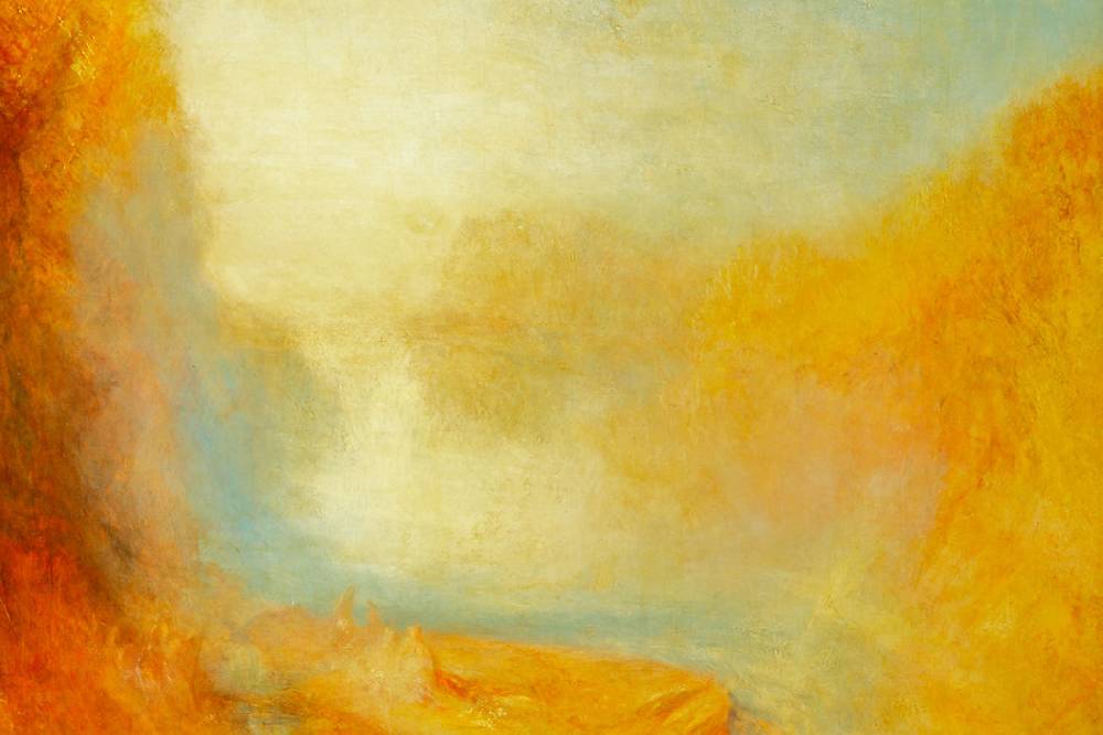 Pixxprint William Turner - Falls of the Clyde , Glasbild Online