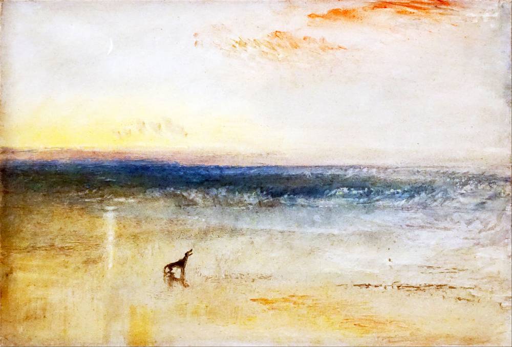 Pixxprint William Turner - Dawn after the Wreck , Glasbild Angebote