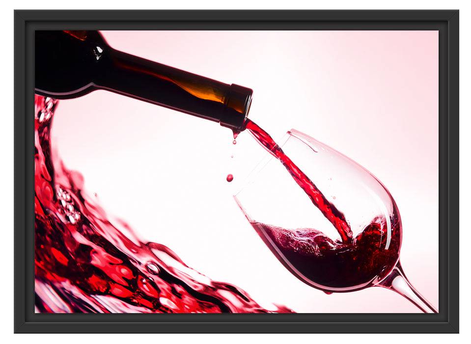 Pixxprint Wein, im Schwebe-Effekt Bilderrahmen Saisonschlussverkauf
