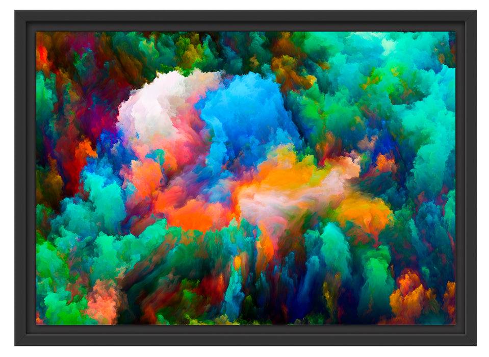 Pixxprint Farbflash Holi, im Schwebe-Effekt Bilderrahmen Große Rabatte