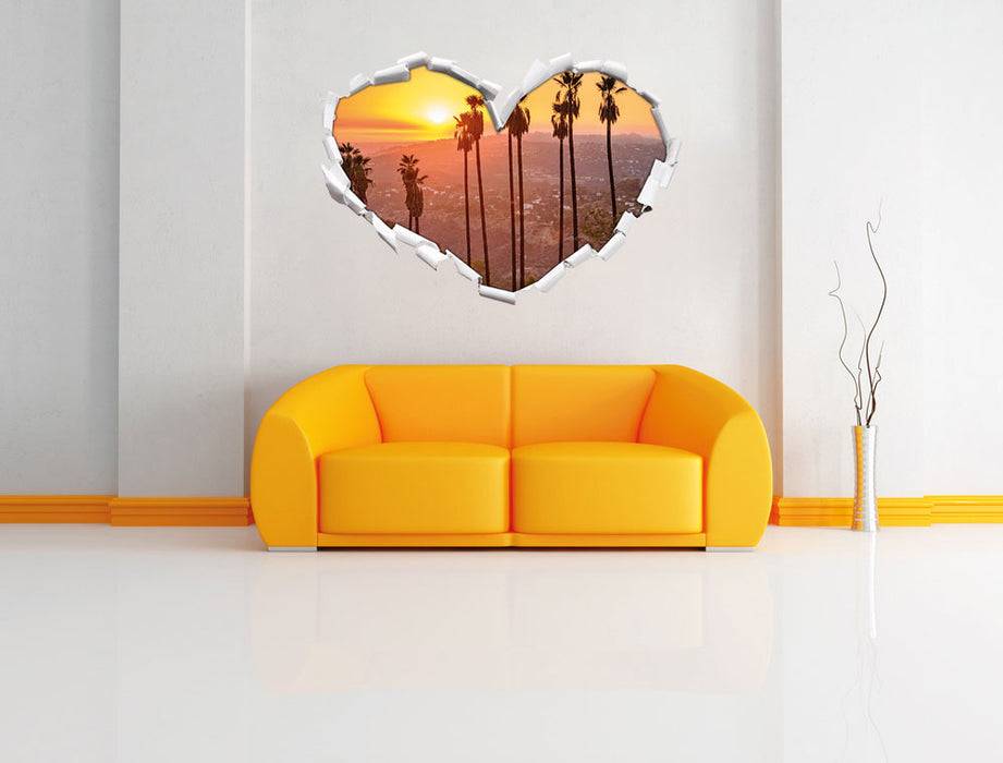 Pixxprint Blick auf Hollywood, 3D Wandtattoo Discount Store für neue Produkte
