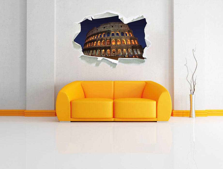 Pixxprint Colosseum in Rom, 3D Wandtattoo Kostenloser Versand international