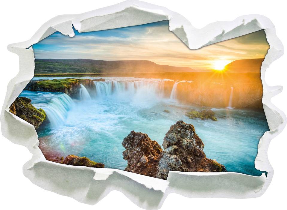 Pixxprint Wasserfall, 3D Wandtattoo Weihnachtsangebot