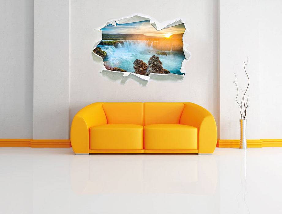 Pixxprint Wasserfall, 3D Wandtattoo Weihnachtsangebot