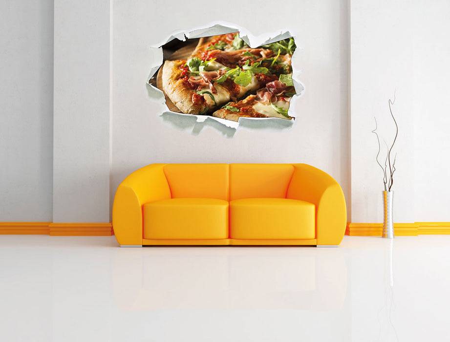 Pixxprint Köstliche italienische Pizza, 3D Wandtattoo Zeitlich begrenztes Angebot