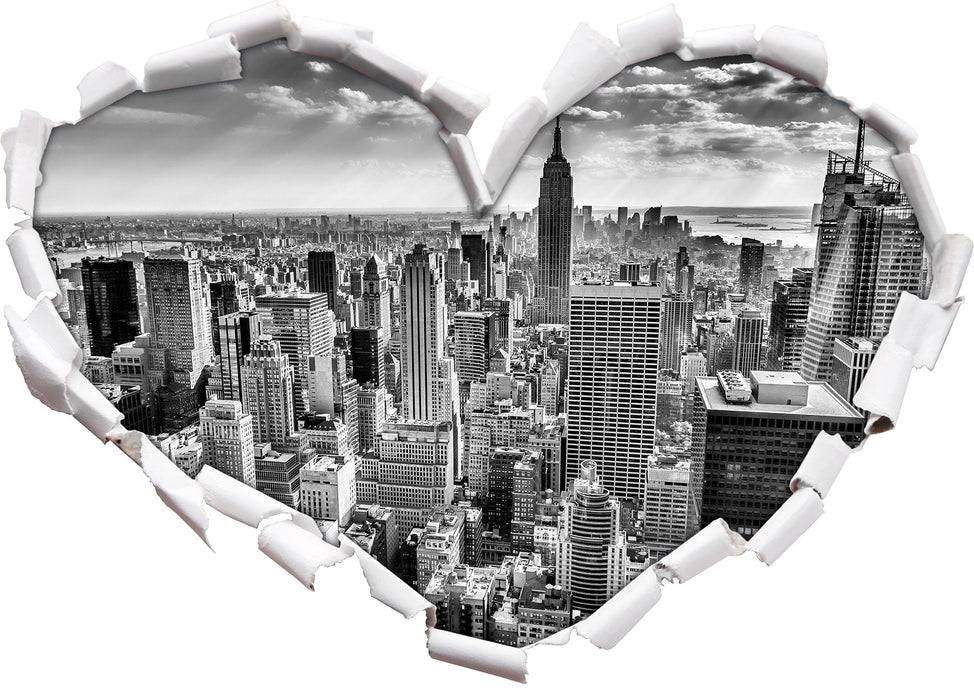 Pixxprint New York bei Tag, 3D Wandtattoo Fabrikladen