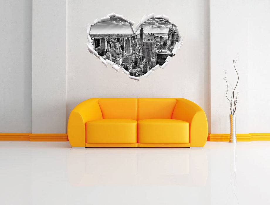 Pixxprint New York bei Tag, 3D Wandtattoo Fabrikladen