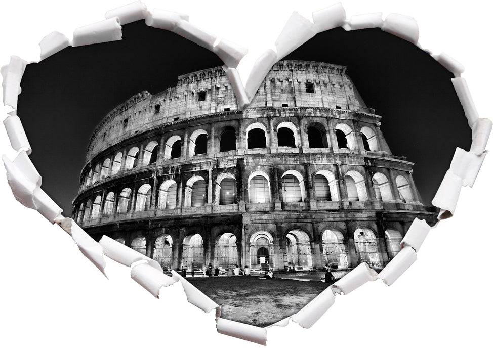 Pixxprint Colosseum in Rom Italien Italy, 3D Wandtattoo zollfrei