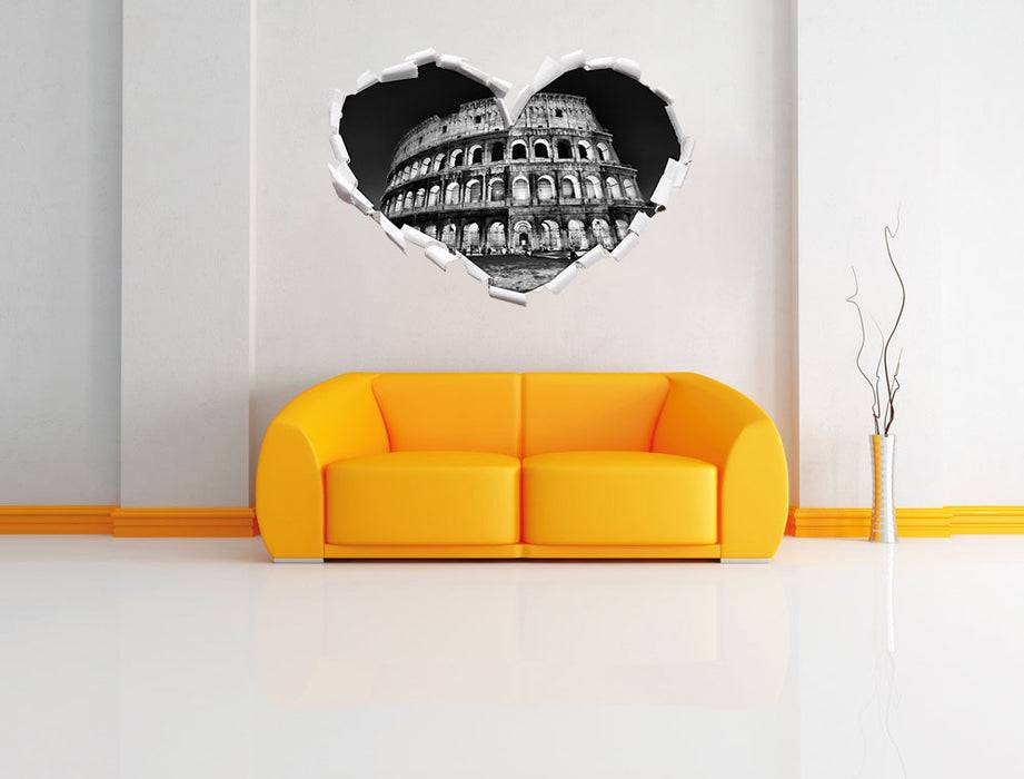 Pixxprint Colosseum in Rom Italien Italy, 3D Wandtattoo zollfrei