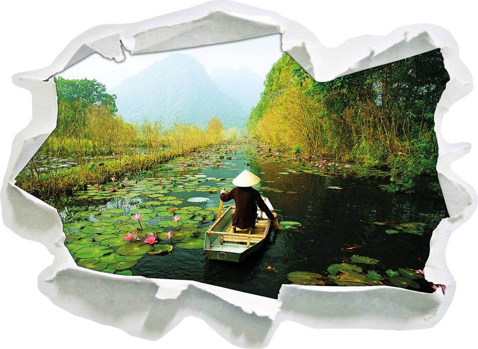 Pixxprint Yen-Stream Vietnam, 3D Wandtattoo Angebote