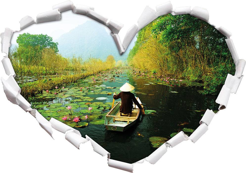 Pixxprint Yen-Stream Vietnam, 3D Wandtattoo Angebote