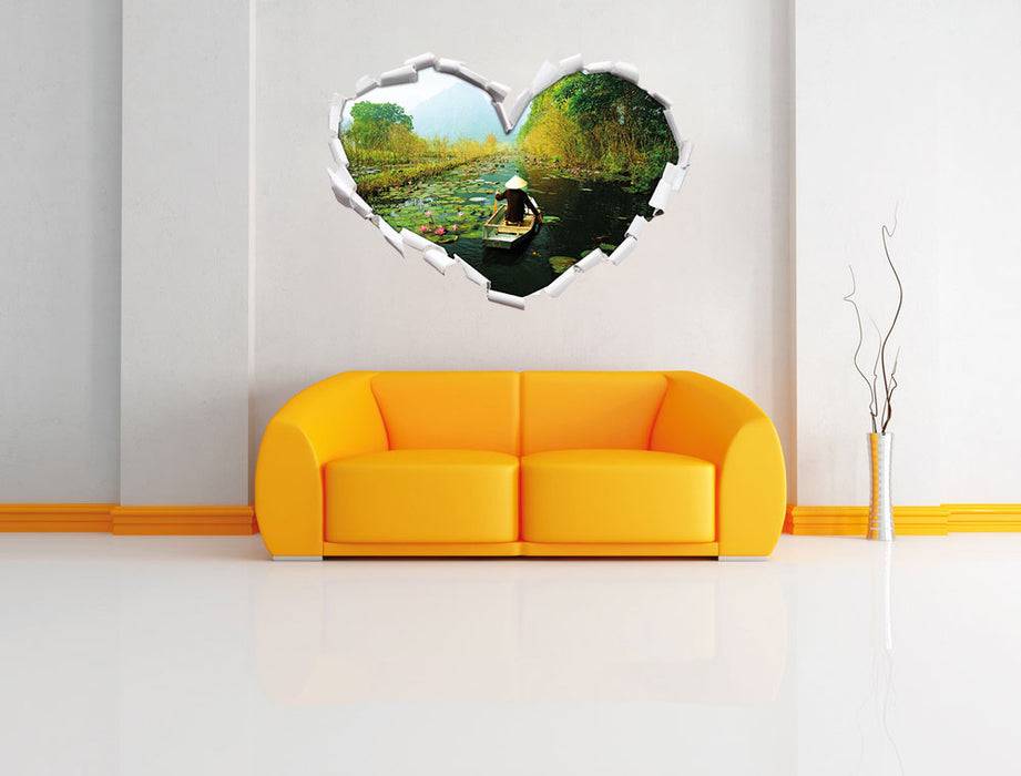 Pixxprint Yen-Stream Vietnam, 3D Wandtattoo Angebote