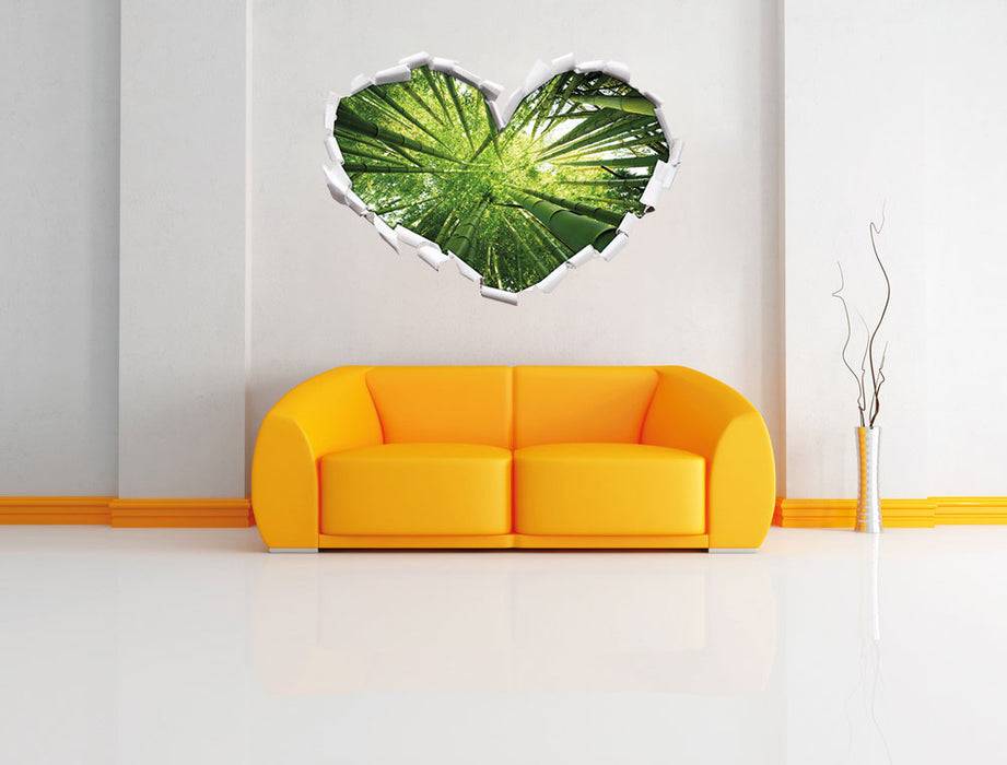 Pixxprint Grüner Bambus, 3D Wandtattoo Meist gekauft