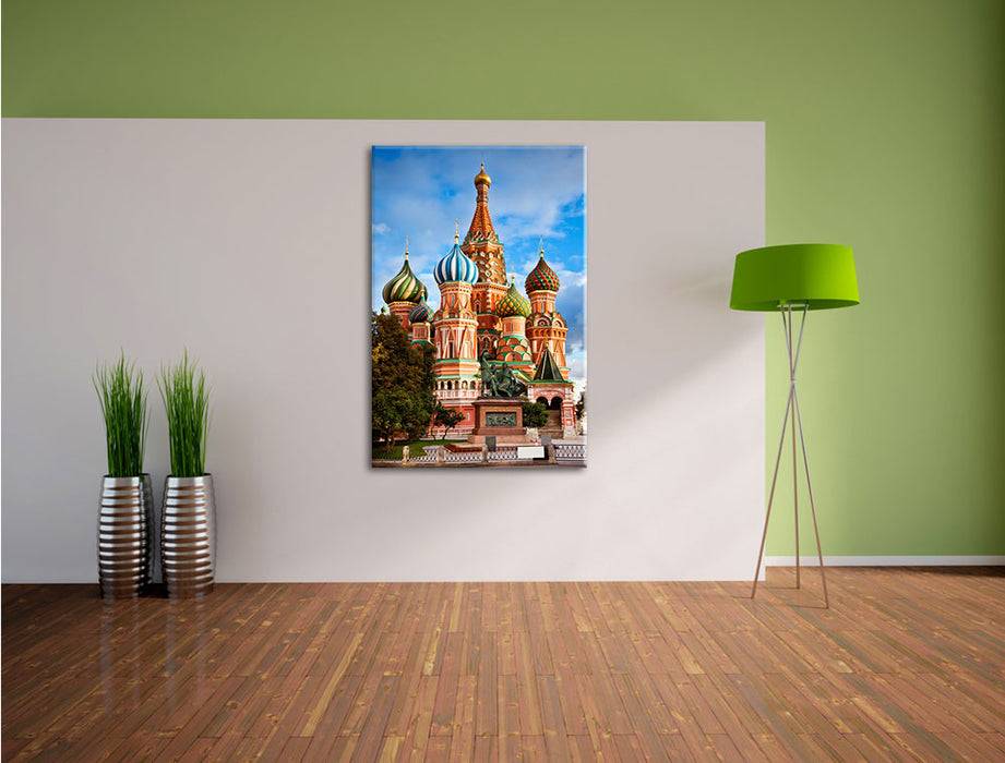 Pixxprint Basilica in St. Petersburg, Leinwandbild Versandkostenfrei