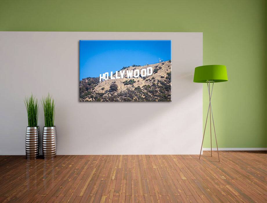 Pixxprint Hollywood Wahrzeichen, Leinwandbild Exklusivangebot