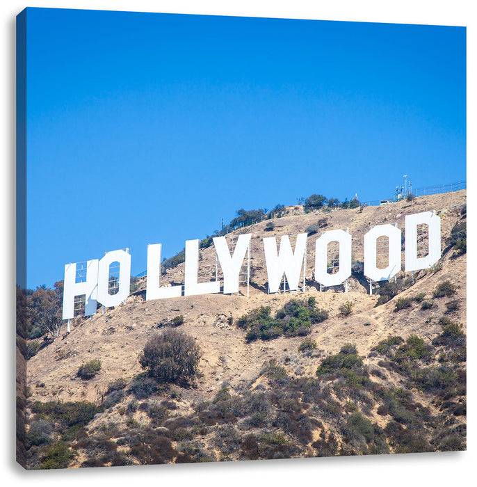Pixxprint Hollywood Wahrzeichen, Leinwandbild Exklusivangebot