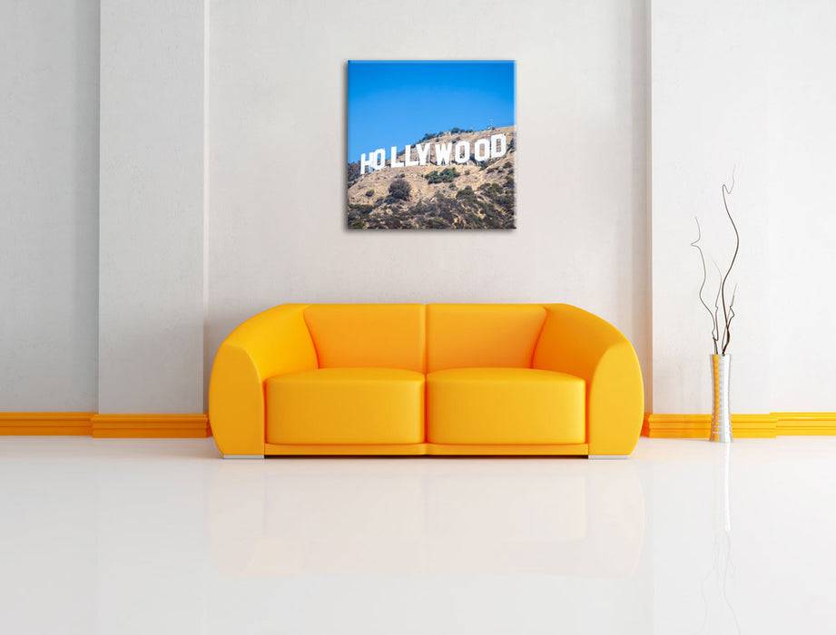 Pixxprint Hollywood Wahrzeichen, Leinwandbild Exklusivangebot
