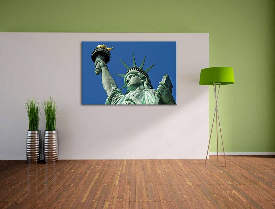 Pixxprint Freiheitsstatue in New York, Leinwandbild Saisonschlussverkauf