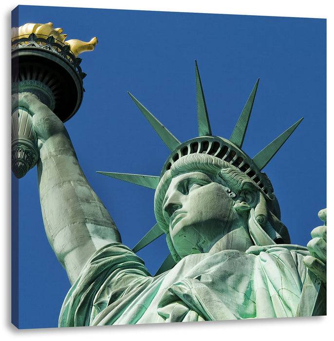 Pixxprint Freiheitsstatue in New York, Leinwandbild Saisonschlussverkauf