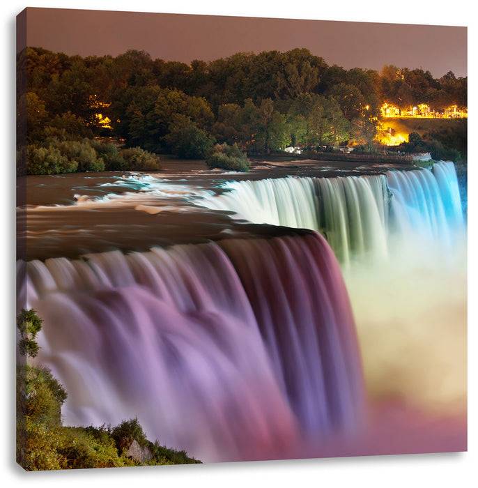 Pixxprint Majestäische Niagara Fälle, Leinwandbild Cyber Monday