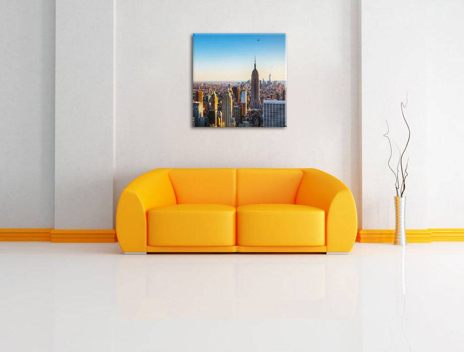 Pixxprint Empire State Building in New York, Leinwandbild Heißer Verkauf