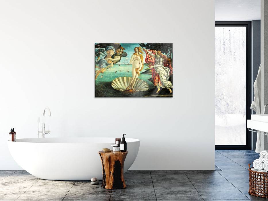 Pixxprint Sandro Botticelli - Die Geburt der Venus , Glasbild JETZT KAUFEN