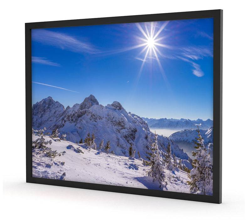 Pixxprint Tannheimer Tal, Poster mit Bilderrahmen Verkauf