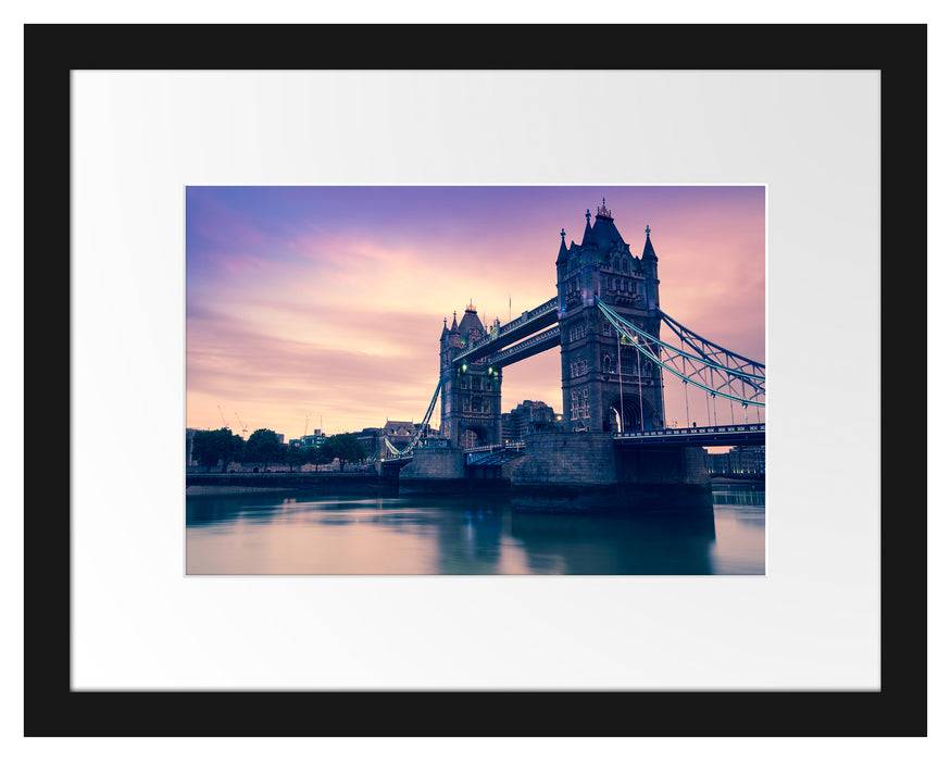 Pixxprint London, im Galerie-Passepartout Bilderrahmen Blitzangebot