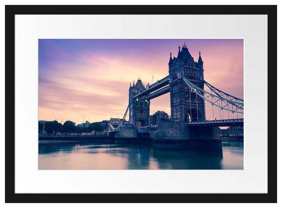 Pixxprint London, im Galerie-Passepartout Bilderrahmen Blitzangebot