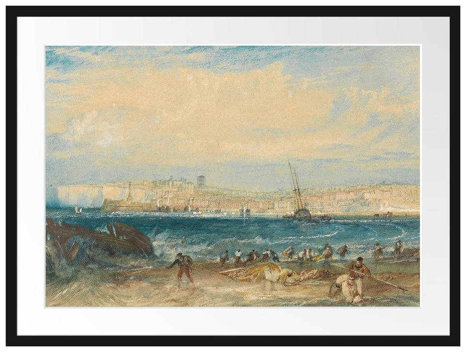 Pixxprint William Turner - Margate , im Galerie-Passepartout Bilderrahmen Meist gekauft