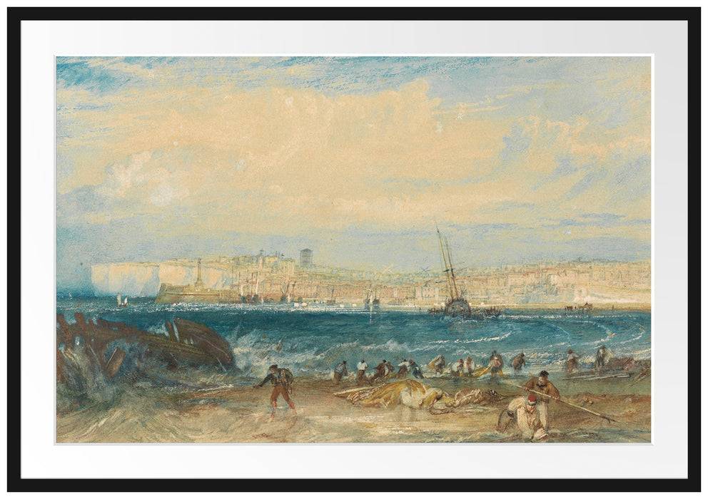 Pixxprint William Turner - Margate , im Galerie-Passepartout Bilderrahmen Meist gekauft