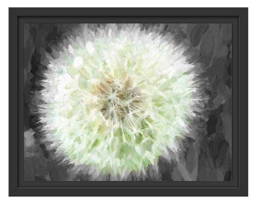 Pixxprint Sanfte Pusteblume, im Schwebe-Effekt Bilderrahmen Muttertagsangebot